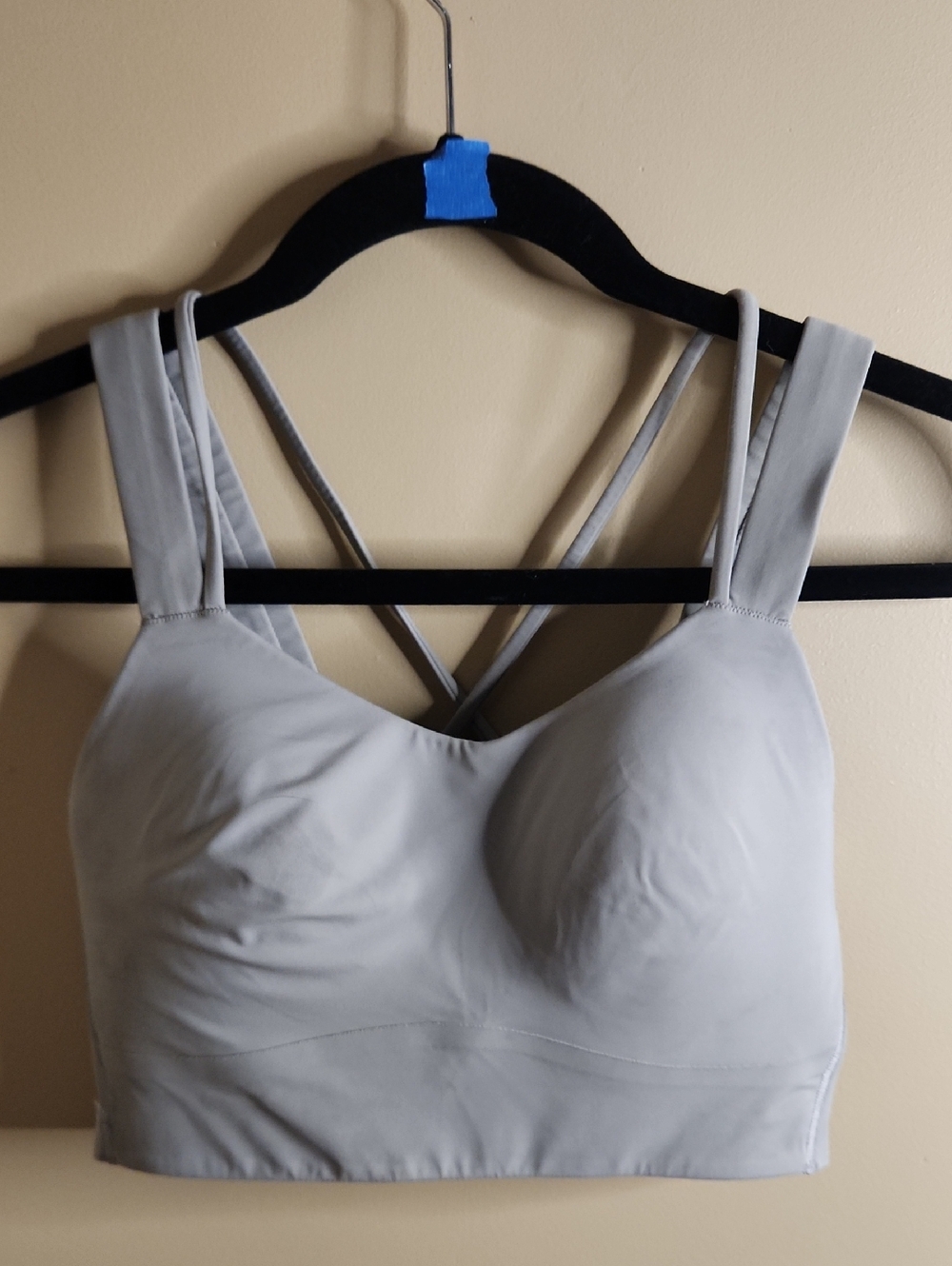 Lululemon Like a Cloud Ribbed Longline Bra *Light Support, D/DD Cup.  Est. Sz 6.